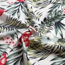Цветочная щетка вязаная текстильная растяжка Dty Brush Print ткань полиэстера -спандекс ткань и текстиль для одежды